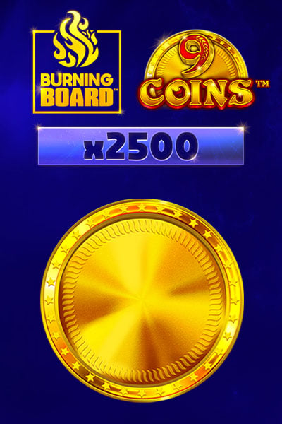 9 Coins Burning Board