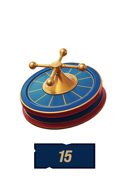 Make 15 Live Casino bets