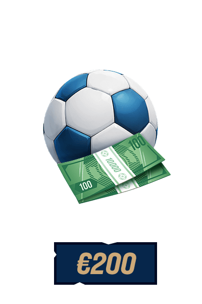 Place a €200 bet on Sports
