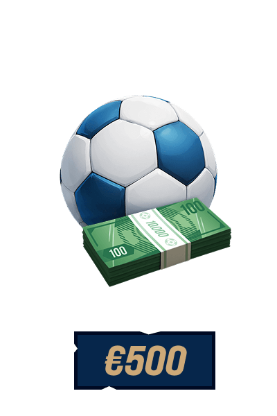 Place a €500 bet on Sports