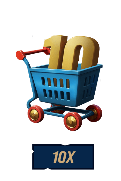 Make 10 shop purchases