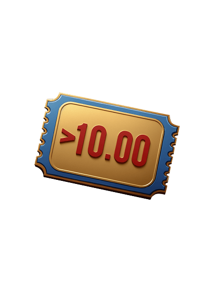 Place sport bet on odds >10