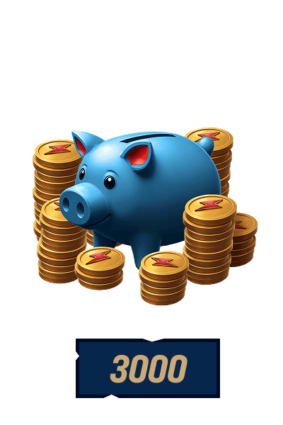 Accumulate 3000 coins