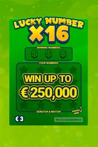 Lucky Numbers x16